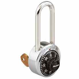 Master Lock Company 1525LH Master Lock® No. 1525LH General Security Combo Padlock - Key Control - Black image.