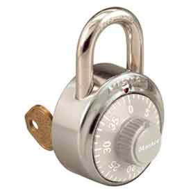Master Lock Company 1525GRY Master Lock® No. 1525GRY General Security Combo Padlock - Key Control - Grey dial image.
