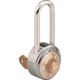 Master Lock Company 1525LHGLD Master Lock® No. 1525LHGLD General Security Combo Padlock - Key Control - Gold image.
