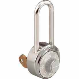 Master Lock Company 1525LHGRY Master Lock® No. 1525LHGRY General Security Combo Padlock - Key Control - Grey image.