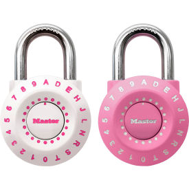 pink combination lock