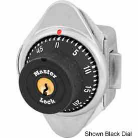 Master Lock Company 1655MDGRN Master Lock® No. 1655MDGRN Built-In Combo Lock for Horizontal Latch Box Locker - Green - LH image.