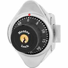 Master Lock Company 1671MD Master Lock® No. 1671MD Built-In Combination Deadbolt Lock - Metal Dial - Left Hinged image.