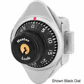 Master Lock Company 1671MDPRP Master Lock® No. 1671MDPRP Built-In Combination Deadbolt Lock - Purple Dial - Left Hinged image.