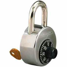 Master Lock Company 2010****** Master Lock® No. 2010 High Security Combo Padlock with Key Control image.