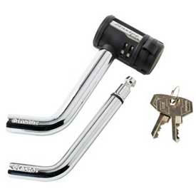 Master Lock Company 2866DAT Master Lock® Swivel Head™ Receiver Locks, Chrome Steel, 5/8" & 1/2" image.