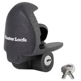 Master Lock Company 379ATPY Master Lock® Universal Coupler Lock, Rekeyable Cylinder, Fits 1-7/8", 2" & 2-5/16" image.