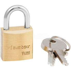 Master Lock Company 4120 Master Lock® No. 4120 General Security Brass Solid Body Padlocks image.