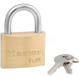 Master Lock Company 4150 Master Lock® No. 4150 General Security Brass Solid Body Padlocks image.