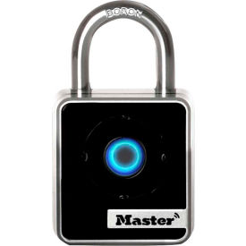 Master Lock Company 4400EC Master Lock® No. 4400EC Business Applications Bluetooth Indoor Padlock - 7/8" Shackle - Black image.