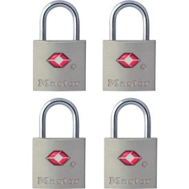 Master Lock Company 4683Q Master Lock® No. 4683Q TSA-Accept Keyed Metal Padlock 7/8"W - Alumninum image.