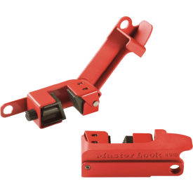 Master Lock Company 491B Master Lock® Grip Tight™ Circuit Breaker Lockout, Tall and Wide Toggles, 491B image.