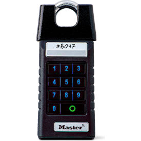 Master Lock Company 6400SHENT Master Lock® Bluetooth ProSeries Shrouded Shackle Padlock for Business Applications image.