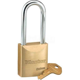 Master Lock Company 6840KALJ Master Lock® No. 6840KALJ High Security Brass Solid Body Padlocks image.