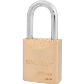 Master Lock Company 6840LF Master Lock® No. 6840LF High Security Brass Solid Body Padlocks image.