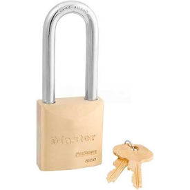 Master Lock Company 6850KALJ Master Lock® No. 6850KALJ High Security Brass Solid Body Padlocks image.