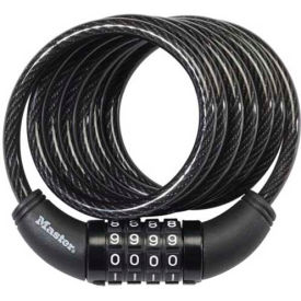 Master Lock No. 8114D Combination Cable Lock 72 - Pkg Qty 4