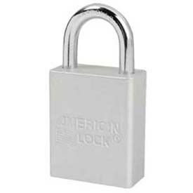 Master Lock Company A1105CLR American Lock® No. A1105CLR Solid Aluminum Rectangular Padlock - Clear image.