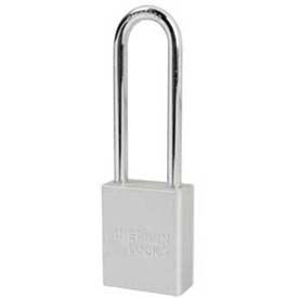 Master Lock Company A1107CLR American Lock® No. A1107CLR Solid Aluminum Rectangular Padlock - Clear image.
