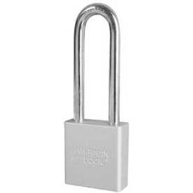 Master Lock Company A1207CLR American Lock® No. A1207CLR Solid Aluminum Rectangular Padlock - Clear image.