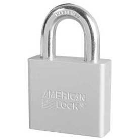 Master Lock Company A1305CLR American Lock® No. A1305CLR Solid Aluminum Rectangular Padlock - Clear image.