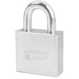 Master Lock Company A50HS American Lock® No. A50HS Non-Rekeyable Solid Steel Padlock With Stainless Steel Pins image.