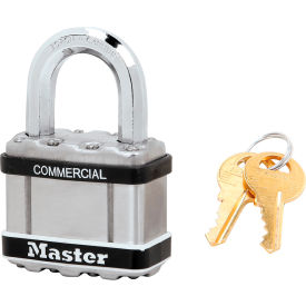 Master Lock Company M5STS Master Lock® No. M5STS Magnum Laminated Steel Padlock Keyed Different image.