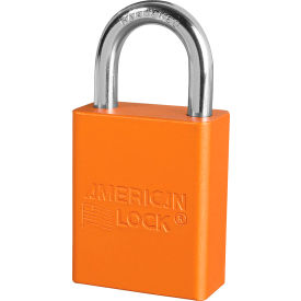 Master Lock S1105 Aluminum Safety Padlock, 1-1/2