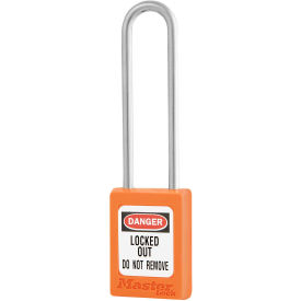Master Lock Thermoplastic Zenex S31LTORJ Safety Padlock, 1-3/8