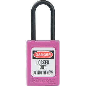 Master Lock Company S32PRP Master Lock® Thermoplastic Dialectric Zenex™ S32PRP Safety Padlock, 1-3/8"W x 1-1/2"H PRP image.