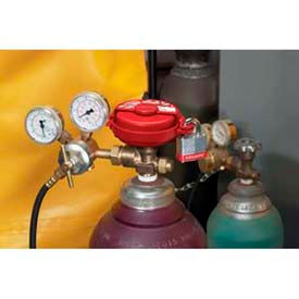 Master Lock Company S3910 Master Lock® Pressurized Gas Valve Lockout, Use For Up To 3" Dia. Valves image.