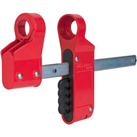 Master Lock Company S3922 Master Lock® Blind Flange Lockout Device, Small, S3922 image.