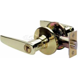 Master Lock Company SLL0303/T6P Master Lock® Straight Lever, Privacy, Polished Brass image.