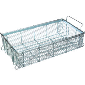 Marlin Steel Wire Products Inc 00-00363276-14-5 Marlin Steel Material Handling Basket 24"L x 13-1/4"W x 5-7/16"H Plain Steel - Price Each for Qty 5+ image.