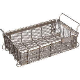 Marlin Steel Wire Products Inc 00-00363277-38 Marlin Steel Material Handling Basket 16"L x 10"W x 3-15/16"H - 0.25" Wire - Stainless Steel image.