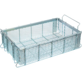 Marlin Steel Wire Products Inc 00-00363279-38 Marlin Steel Material Handling Basket 21"L x 13-1/4"W x 5-7/16"H - 0.25" Wire - Stainless Steel image.