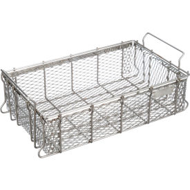 Marlin Steel Wire Products Inc 00-00363280-38-5 Marlin Steel Material Handling Basket 21 x 13-1/4 x 5-7/16 Stainless Steel - Price Each for Qty 5+ image.