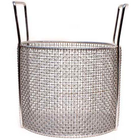 Marlin Steel Wire Products Inc 00-100-31-5 Marlin Steel Stainless Mesh Baskets Usable 10x8, Round, #4 Mesh, Price Each for Qty 5+ image.