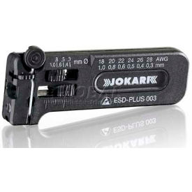Jokari® ESD-Plus 003 Micro Precision Wire Strippers for 0.30 - 1mm Solid and Stranded Wires
