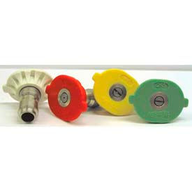 Mtm Hydro Inc. 17.0142 4000 psi Quick Connect Nozzle 0, 15, 25, and 40 degree 4-Pack 2.0 image.