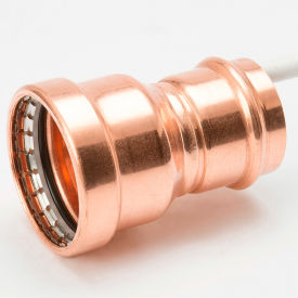 Mueller Industries PF01084 Mueller PRS Fittings 2-1/2" x 1-1/2" Copper Press X Press W/Reducing Coupling image.