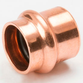 Mueller Industries PF07012 Mueller PRS Fittings 1-1/4" Copper Press W/Tube Cap image.