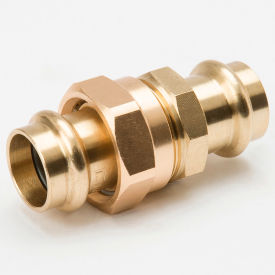 Mueller Industries PF08003 Mueller PRS Fittings 1/2" Copper Press X Press with Union image.