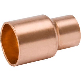 Mueller Industries W 01011 Mueller W 01011 1/4 In. X 1/8 In. Wrot Copper Reducing Coupling - Copper image.