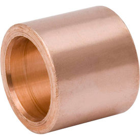 Mueller Industries W 01727 Mueller W 01727 3/4 In. X 3/8 In. Wrot Copper Flush Bushing - Street X Copper image.