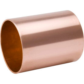 Mueller Industries W 10142 Mueller W 10142 5/16 In. OD Wrot Copper Staked Stop Coupling - Copper image.