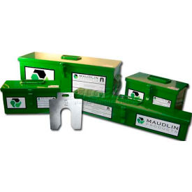 Maudlin Products MSC4-FK Stainless Steel Straight Leg Slotted Shim 260-Piece Full Kit w/ Box - Size C - Made In USA image.