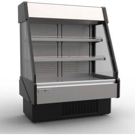 Mvp Group Corporation KGL-RM-40-S Hydra-Kool Grab and Go Low Profile Open Display Merchandiser, Rear Loading, Manual Shutter, 41x36x65 image.