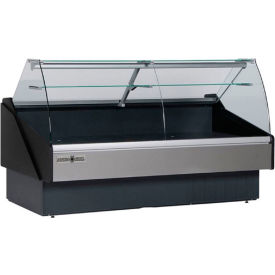 Hydra-Kool Curved Glass Deli Case with Rear Storage 101-1/8""W x 43-3/8""D x 47-1/4""H