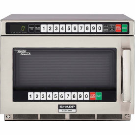 Sharp Electronics RCD1200M Sharp® Commercial Microwave Oven,  0.75 Cu. Ft., 1200 Watt, TwinTouch Controls image.